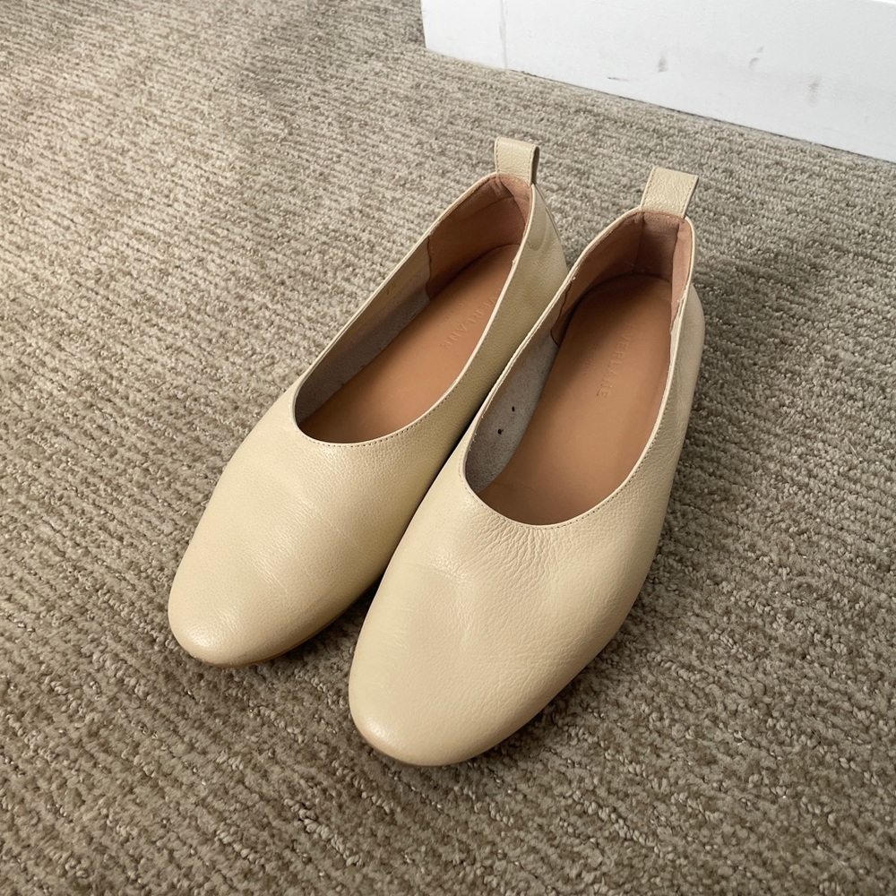 Everlane The Day Glove Cream Flats - Size 7.5 | Ultimate Comfort & Style